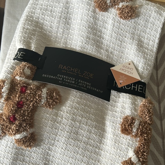 Gingerbread Throw Blanket - Picture 2 of 7